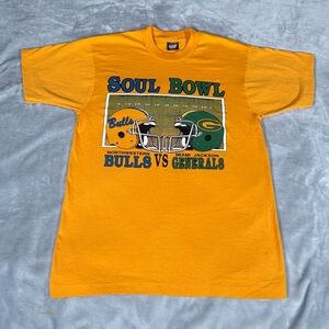 Vintage Soul Bowl Miami Jackson High School T Shirt Mens L (Fits M) Football 90s
